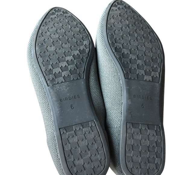 Judy + Birdies The Blackbird Heather Gray Knit Fabric Loafer Womens Size 6 - Picture 6 of 7